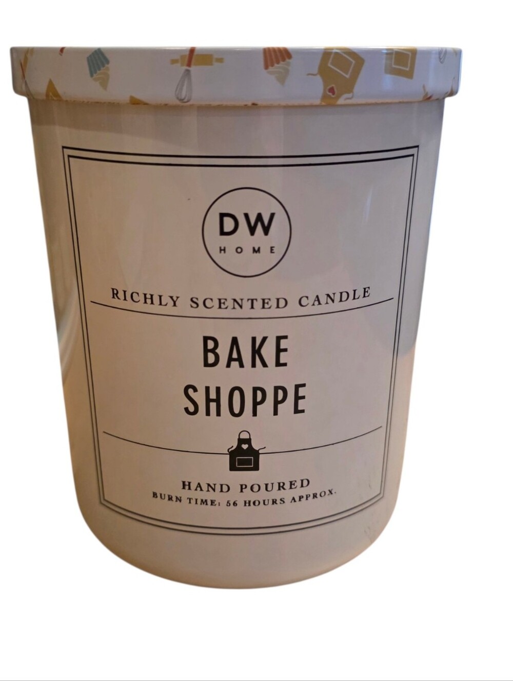 DW Home White Bake Shoppe Scented Candle 15.3 oz NWT